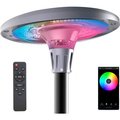 E E Systems Group Eleding RGB Led UFO Round Post Light, 15W EE820W-RH15N